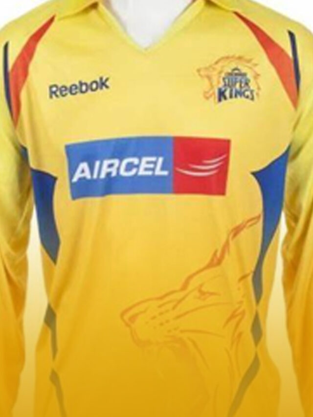CSK’s jerseys over the years  in IPL