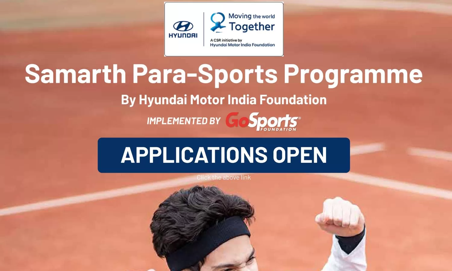 Hyundai Motors along with GoSports invites applications for Para-Sports Program