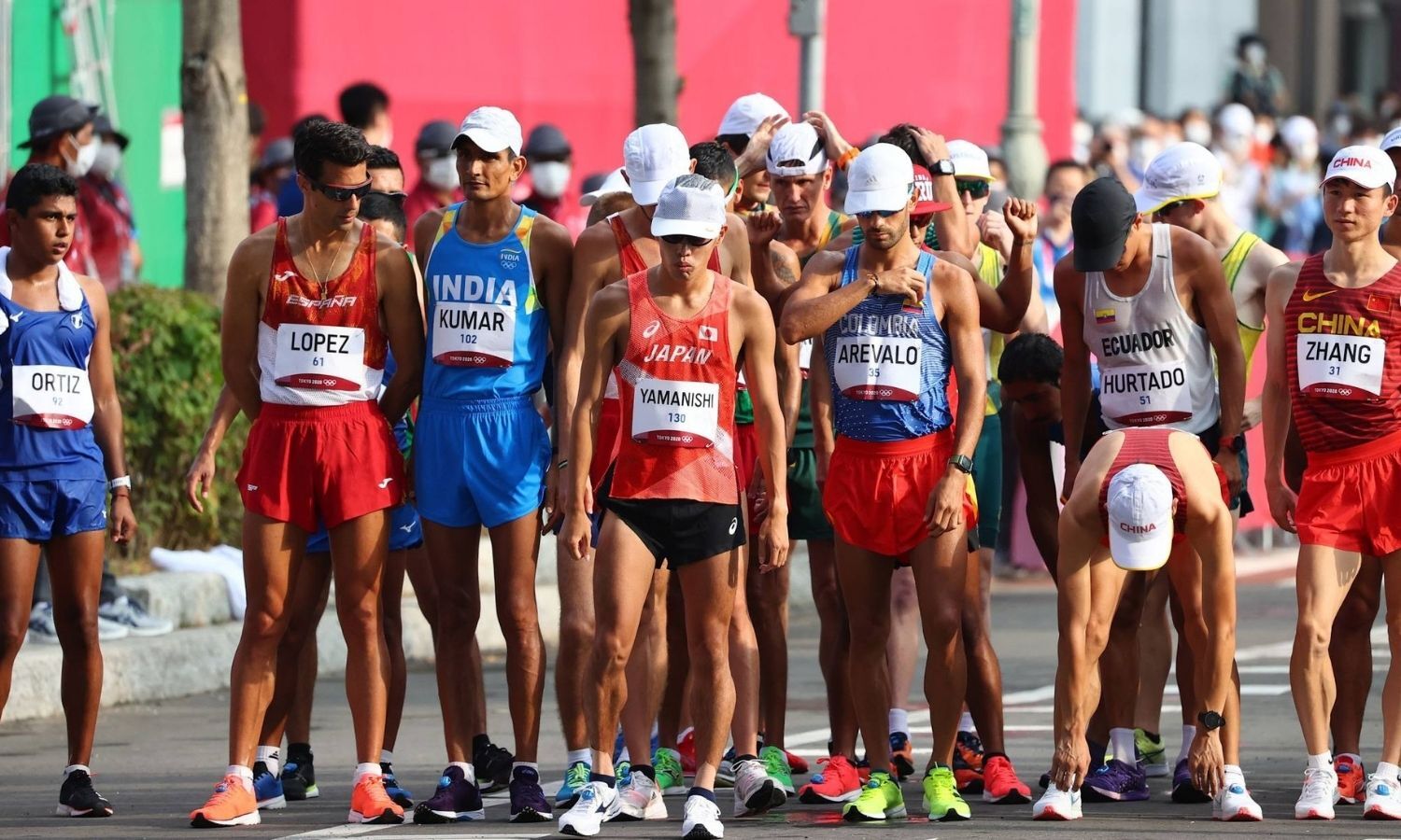 22 Paris quotas up for grabs in the Race Walking Mixed Relay