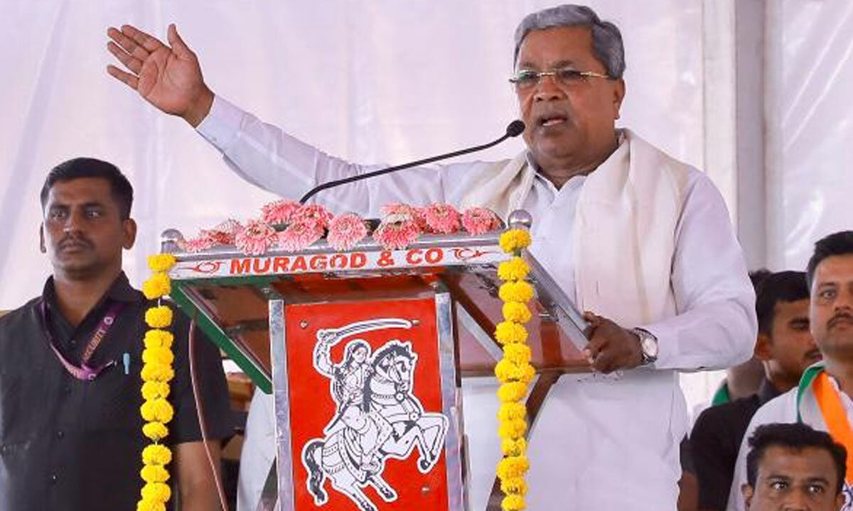 As BJP's defeat at the national level is guaranteed, Modi is misleading Indians with horrendous lies: CM Siddaramaiah