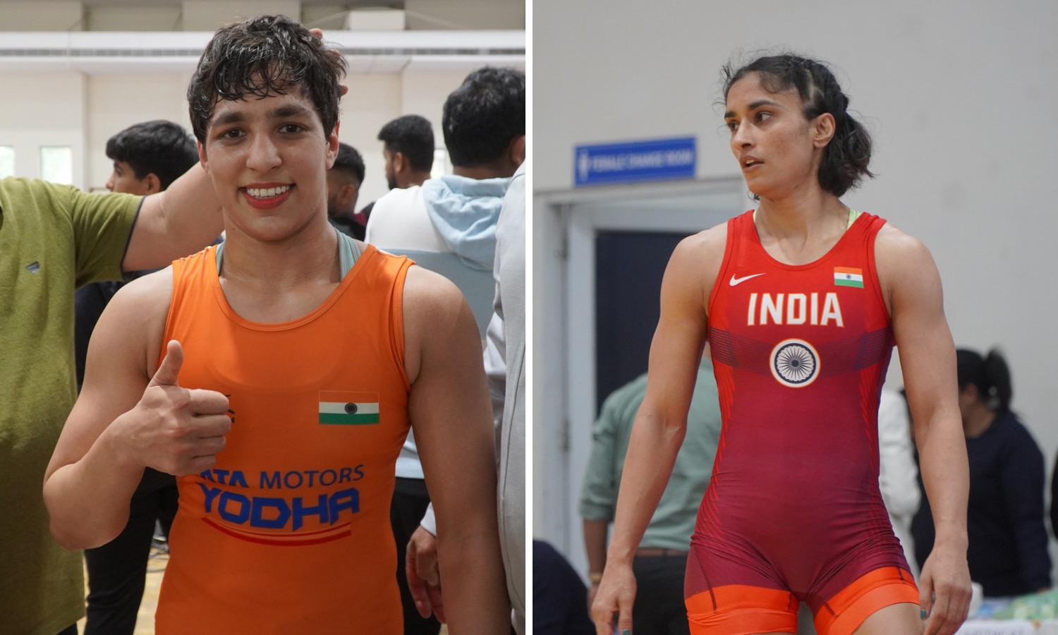 Asian Olympic Qualifiers Live: Vinesh Phogat, Anshu Malik in action