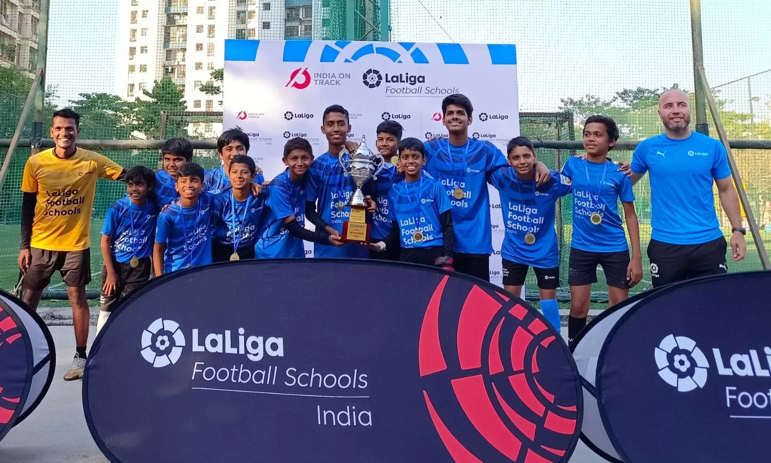 With 3500 trainees in 31 centres, LALIGA strives to make a difference in Indian football