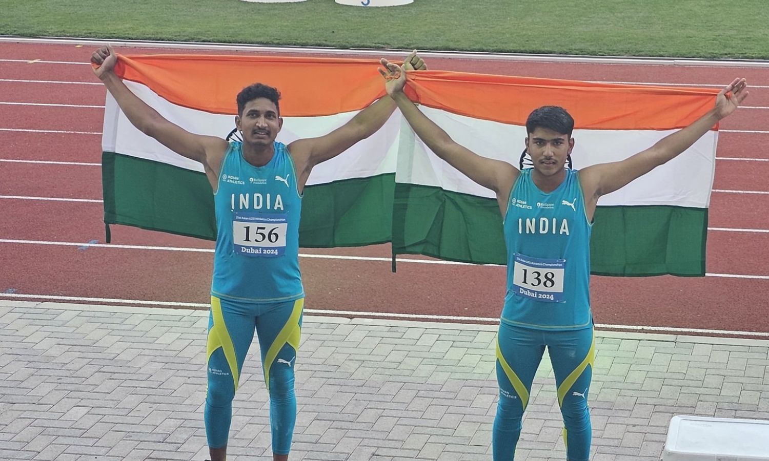 Indian athletes dominate Javelin Throw