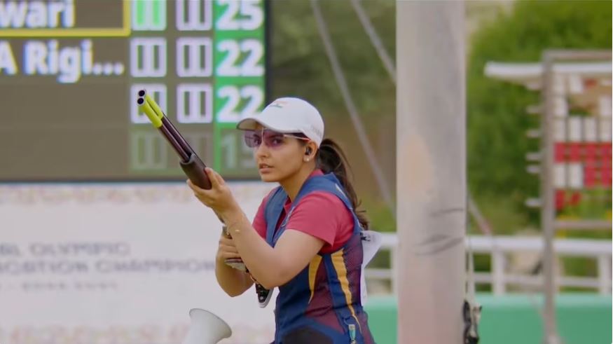 Maheshwari Chauhan Secures Olympic Berth In Women’s Skeet Shooting