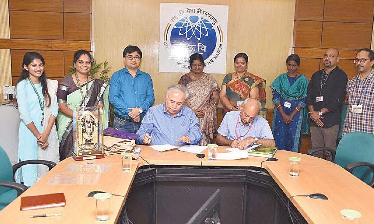 SRM-AP signs MoU with IGCAR for biomedical research