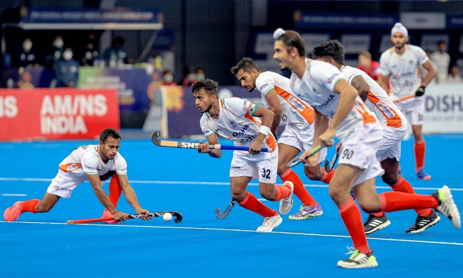 Indian junior men's team go down to Germany in a nail-biting contest
