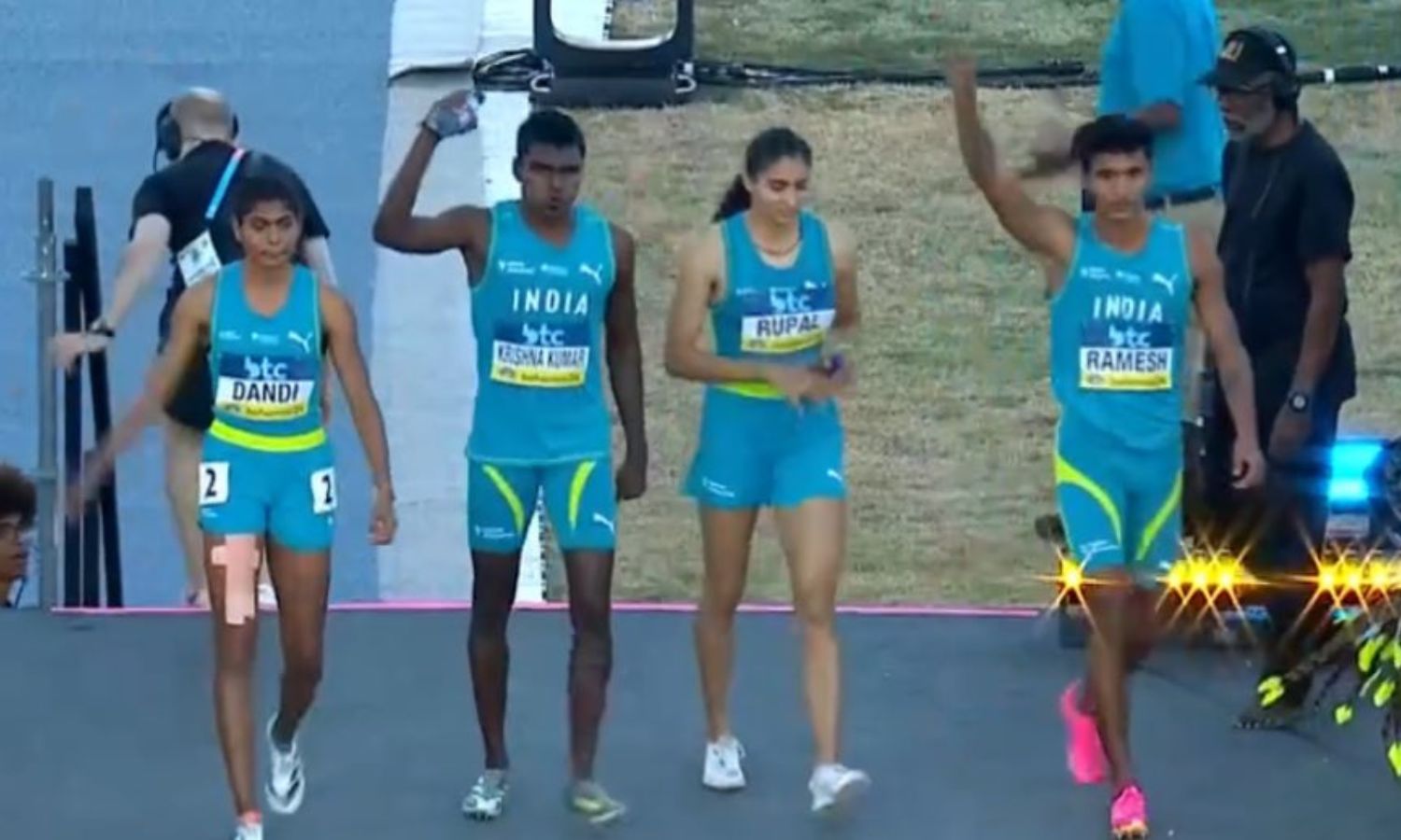 Indian 4x400m mixed relay team slip to 23rd in Road to Paris Rankings