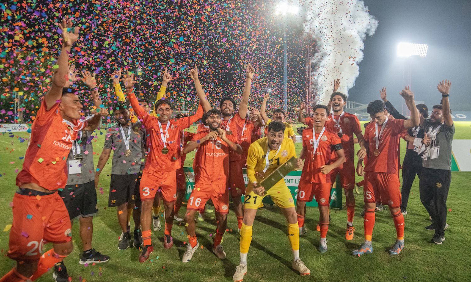 Invincible Punjab FC, coached by Sankarlal, beat East Bengal in final