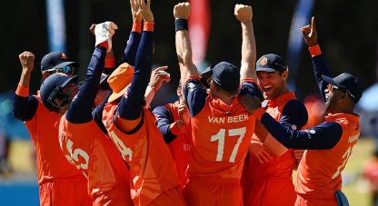 Netherlands cause major upset in T20 World Cup warm-up fixture, beat Sri Lanka by 20 runs