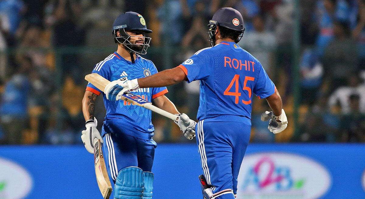 After T20 World Cup 2024 snub, skipper Rohit Sharma catches up with Rinku Singh