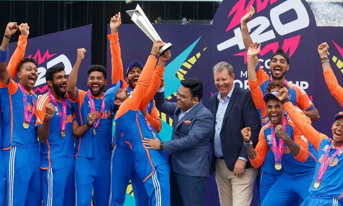 Jay Shah announces Rs 125 cr prize money after India's T20 World Cup victory