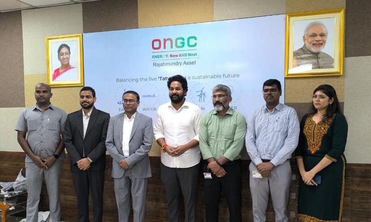 Amalapuram MP Visits ONGC Rajahmundry Asset to Discuss Regional Development