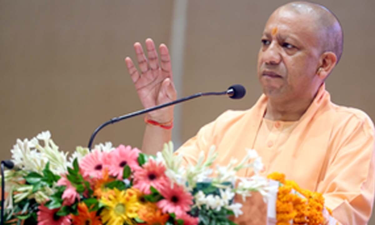 Yogi Adityanath at NITI Aayog meeting