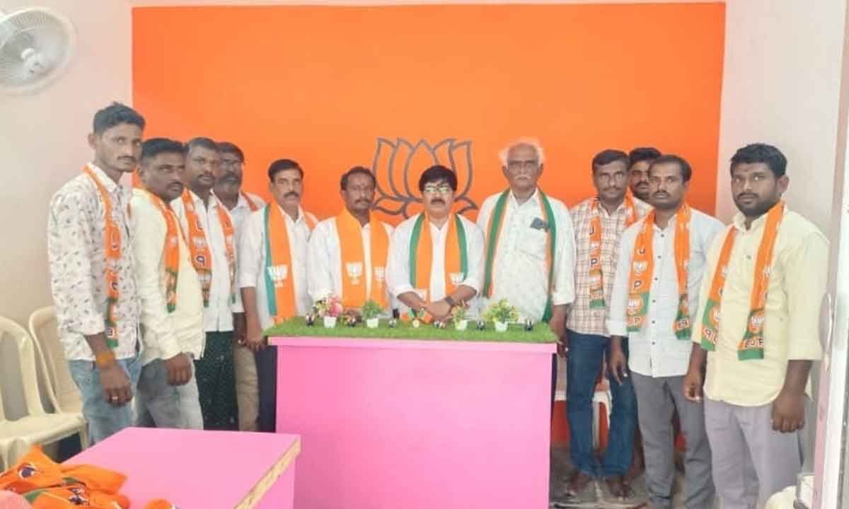 District BJP Holds Mano Pad Mandal Working Committee Meeting