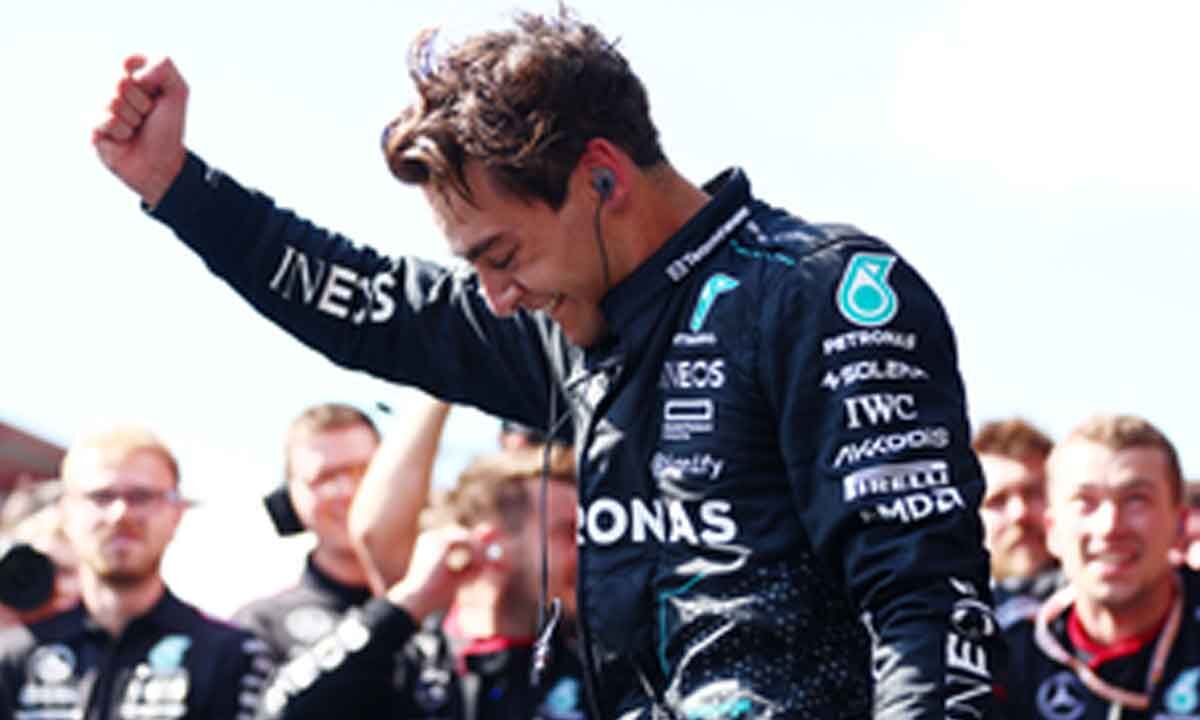 Russell races to thrilling win as Mercedes claim 1-2 in Belgian GP