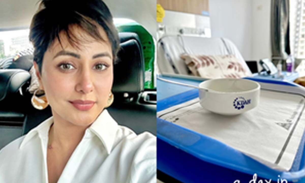 Hina Khan shares a glimpse into her life during chemotherapy