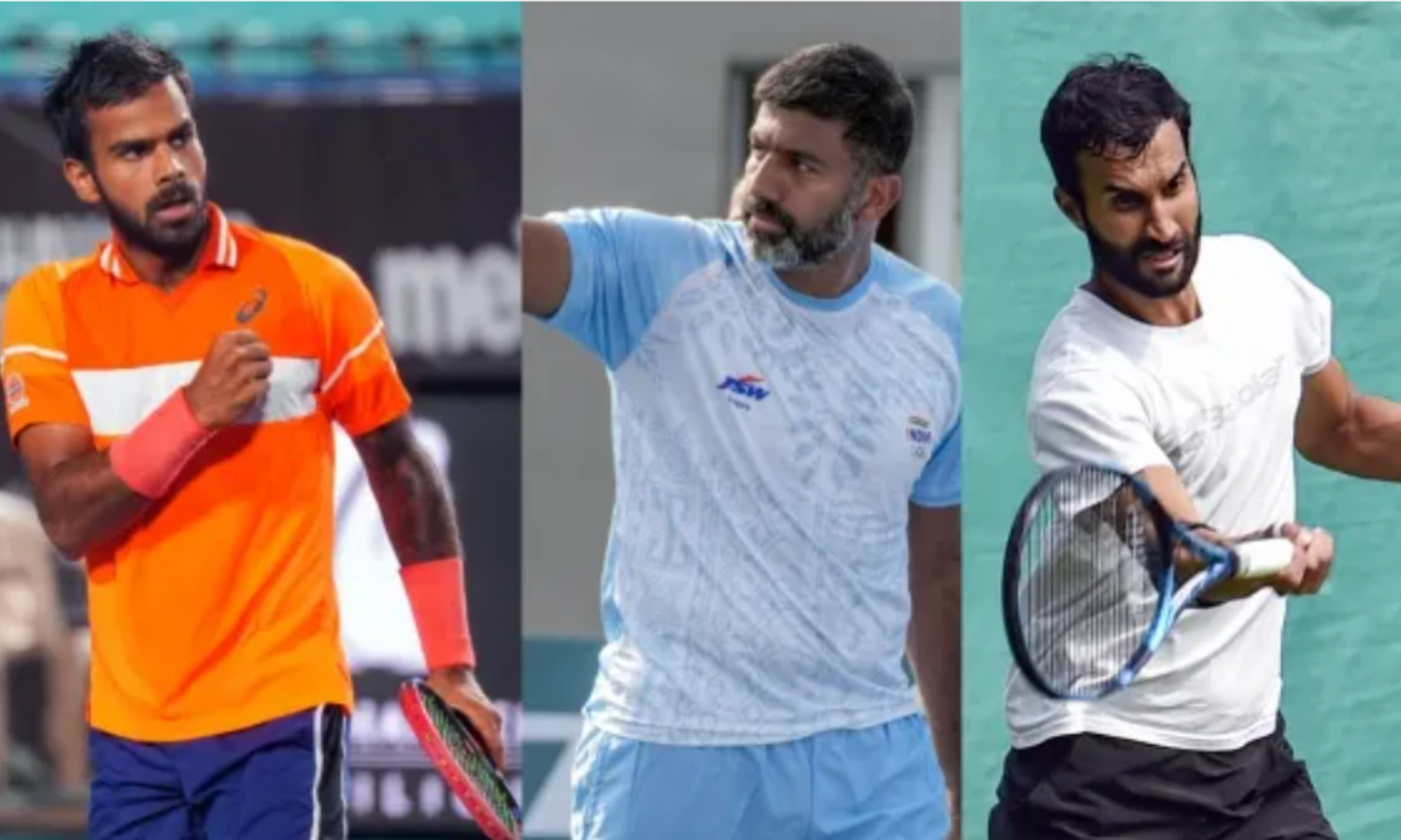 Rohan Bopanna, Nagal to spearhead the Indian charge