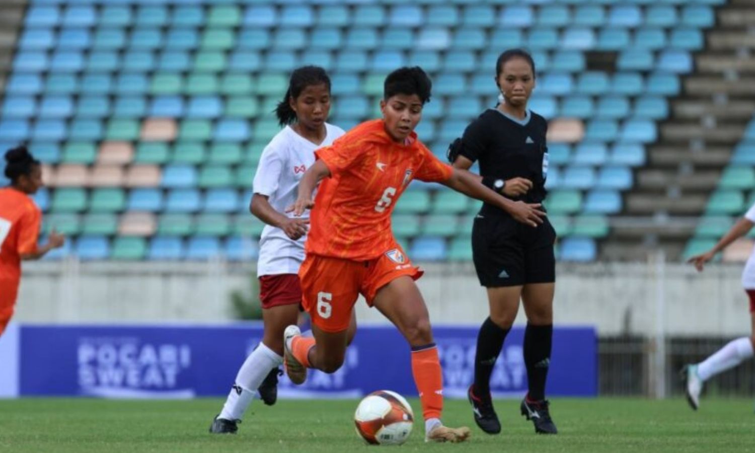 Indian women's football team suffer a narrow defeat against Myanmar