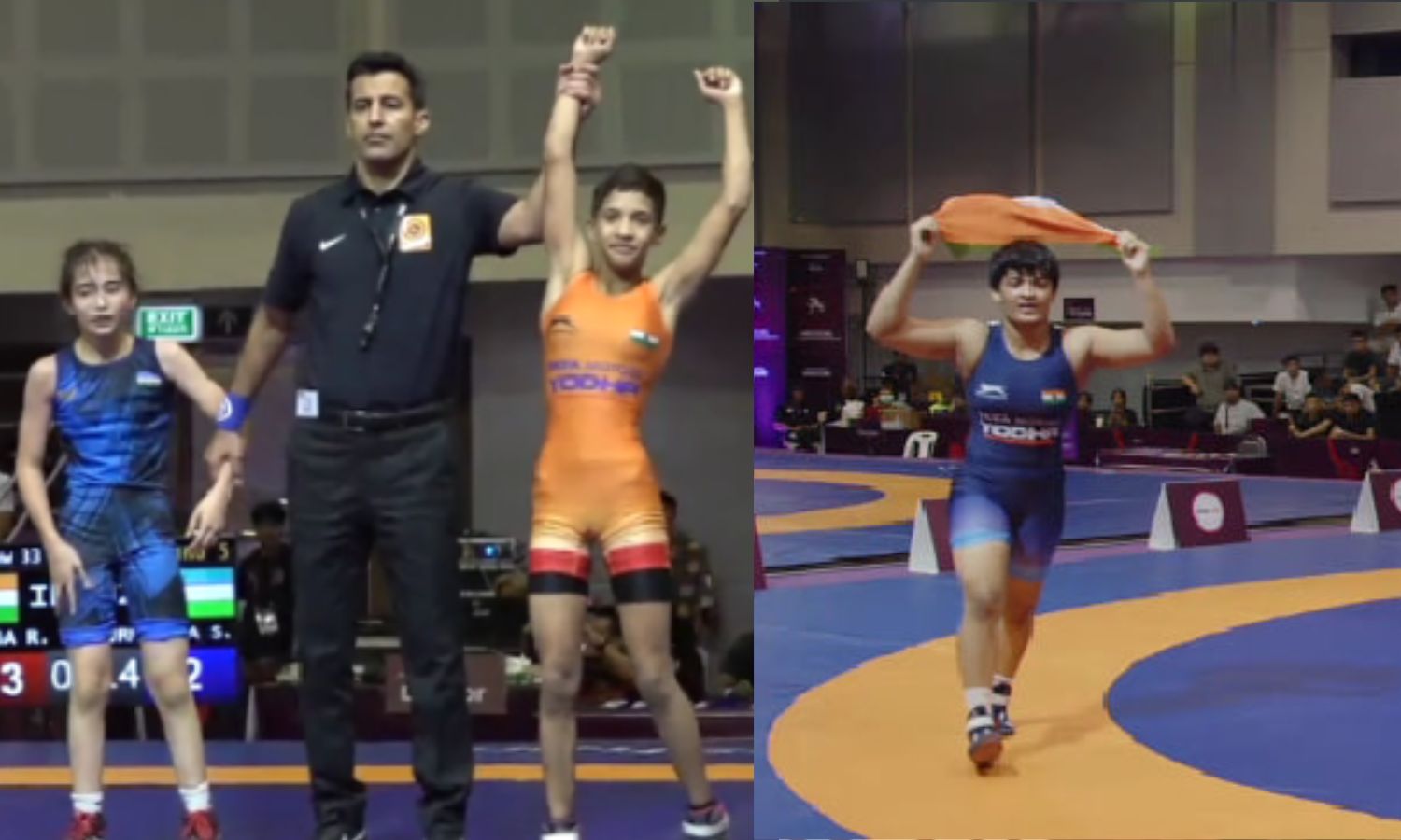 Indian wrestlers bag 14 medals after day-2