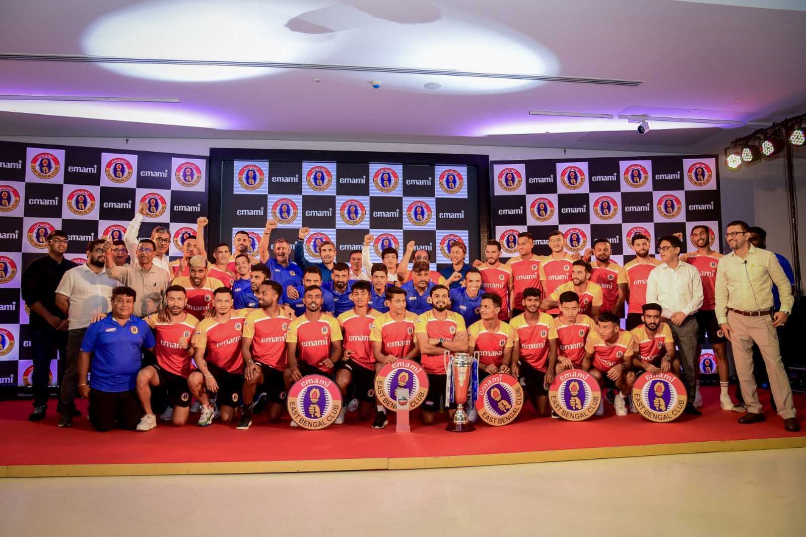 Emami East Bengal unveils powerful, revitalized team for the upcoming season