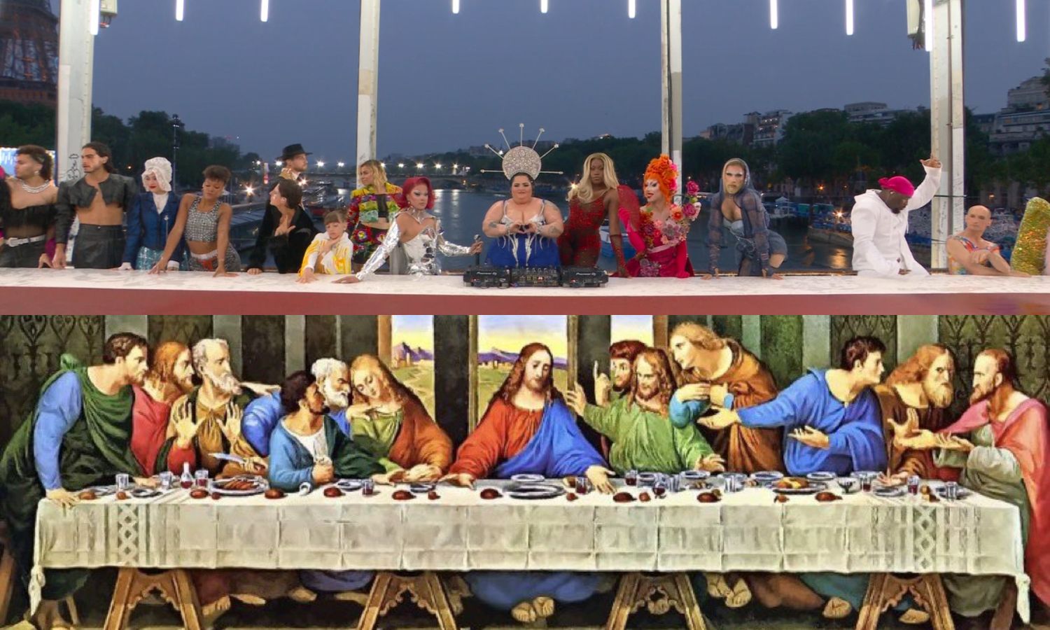 Organisers issue apology after 'Last Supper' display backfires