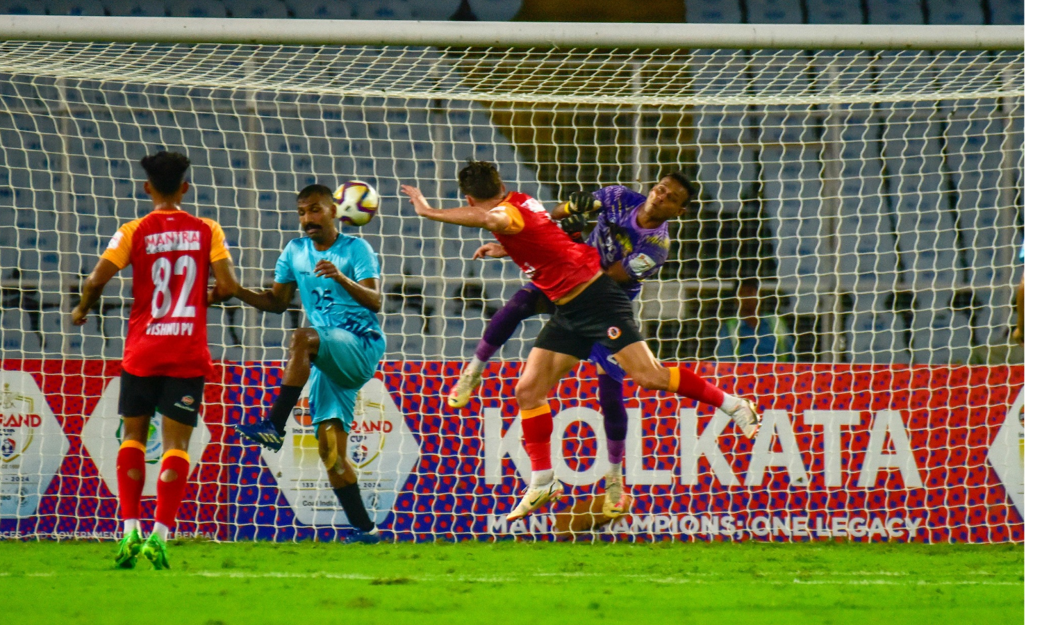 Emami East Bengal posts a comfortable victory over Indian Air Force