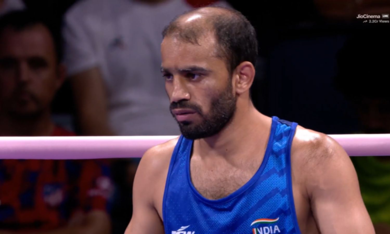 Amit Panhgal, Jaismine exit in their first bouts