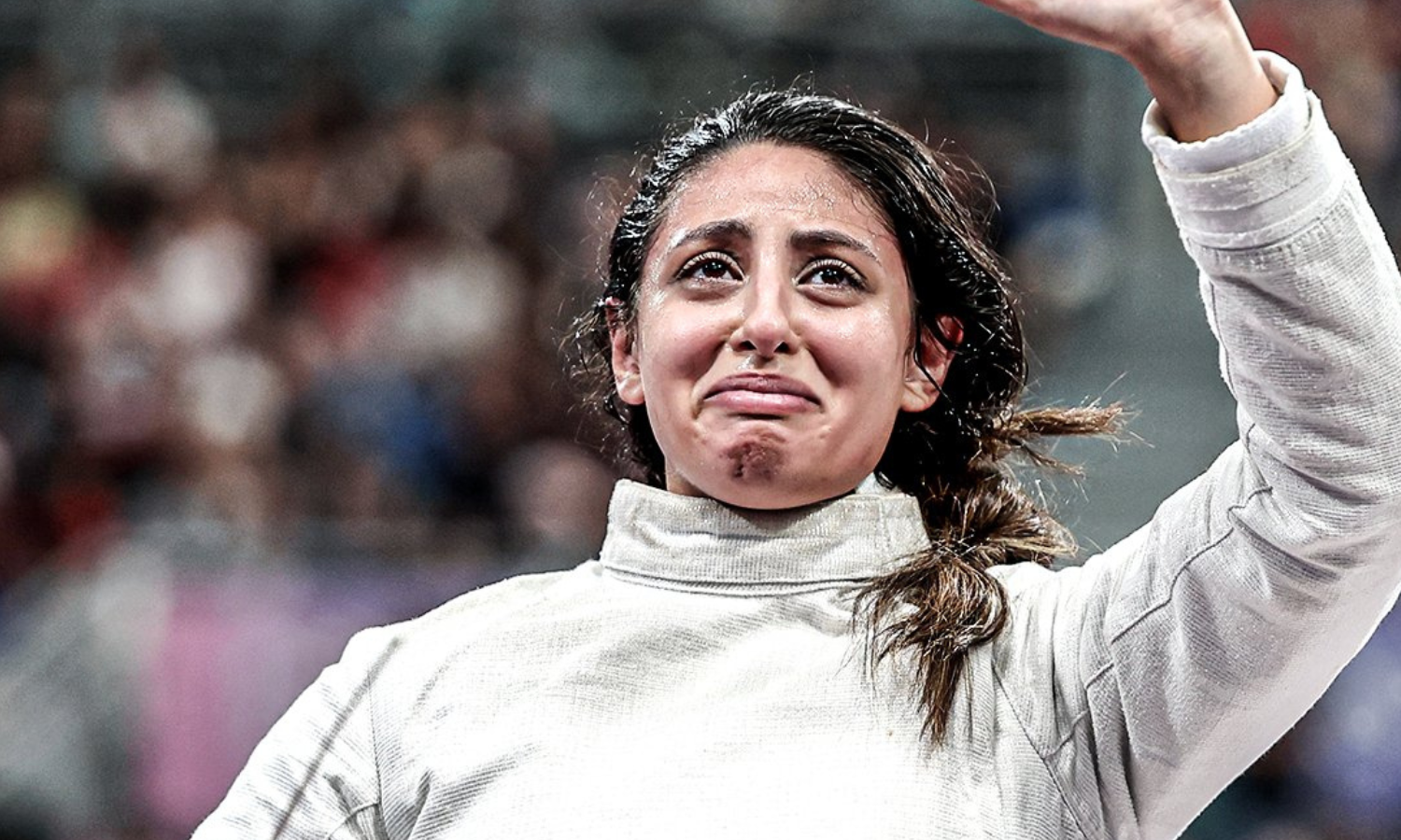 Egyptian Fencer Nada Hafez competes in Paris Olympics while pregnant