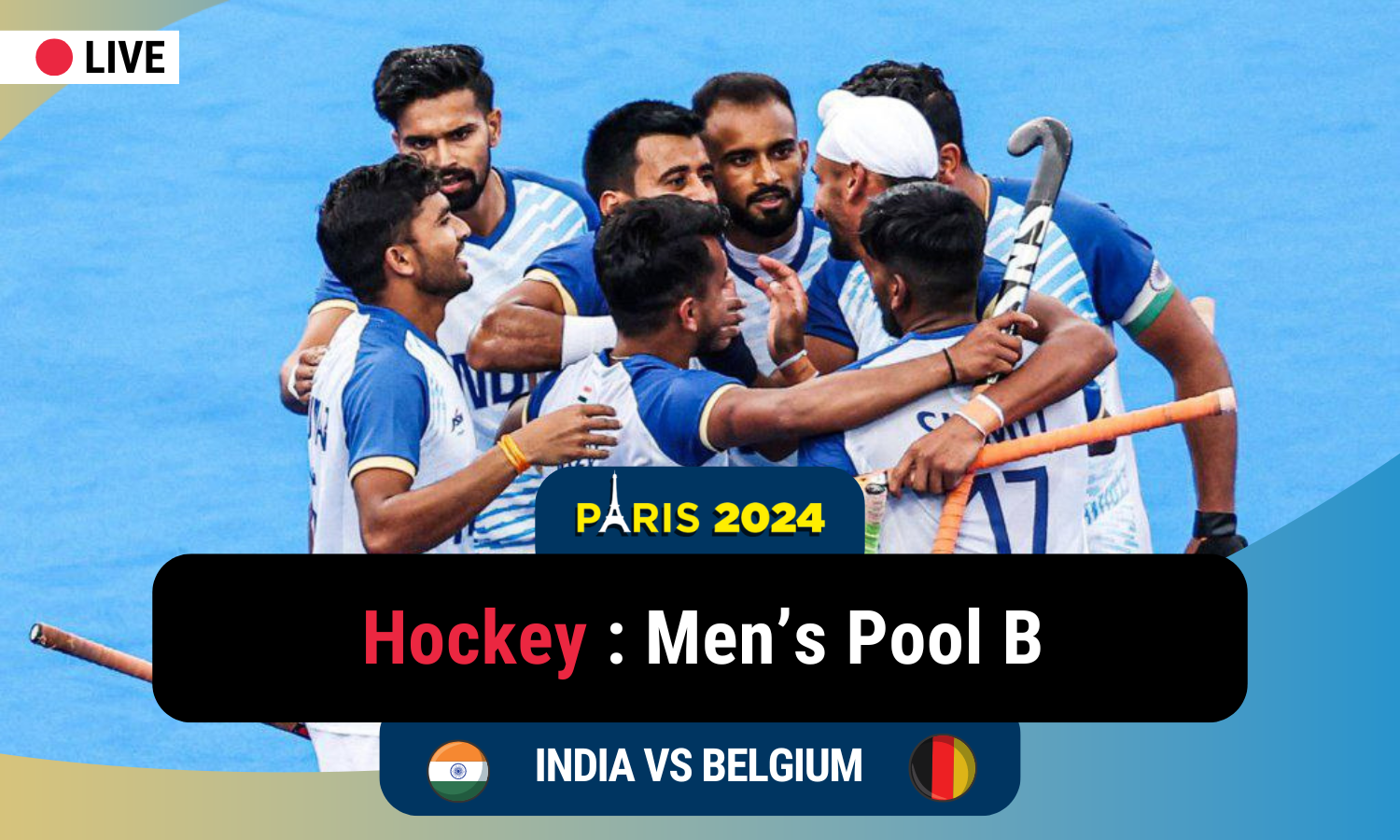 India takes on Belgium, Blog, Updates, Score