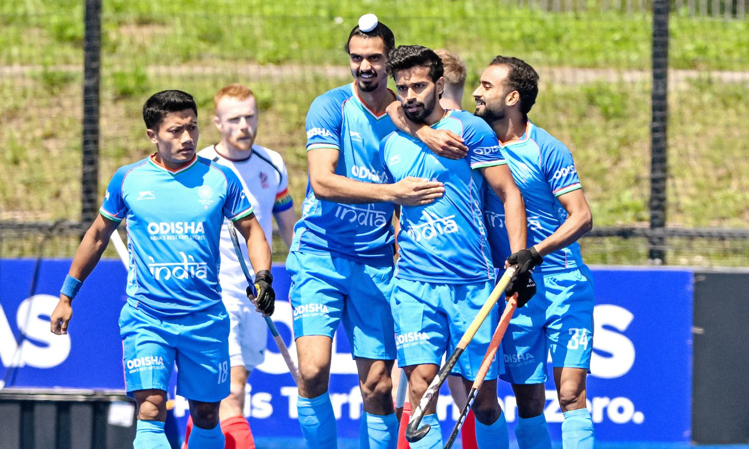 India go down fighting against Belgium in pool game