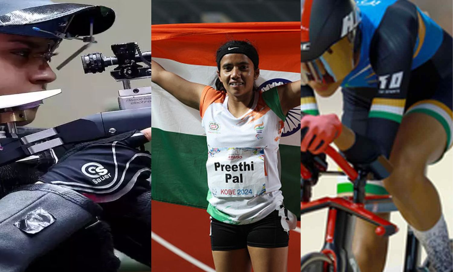 Indian shooters win three medals, Preethi becomes India's First Track Medalist- Highlights