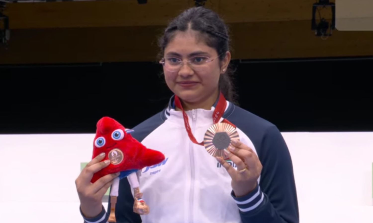 Rubina Francis wins bronze medal