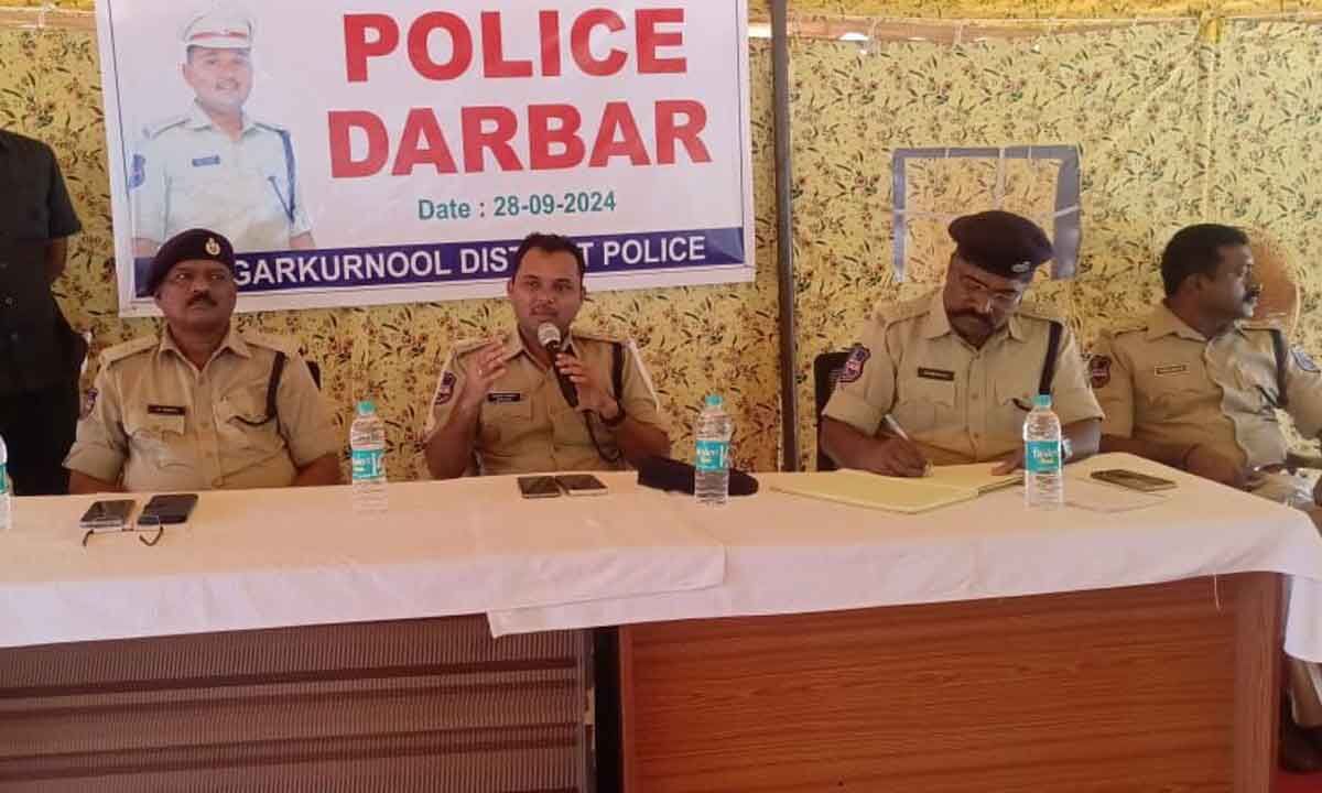 Police Durbar Conducted for AR Police by District SP