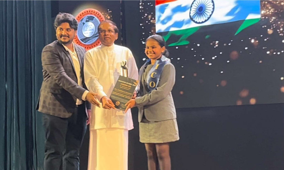 Telugu Girl Dr. Kalasha Naidu Wins Asia Icon 2024 Award