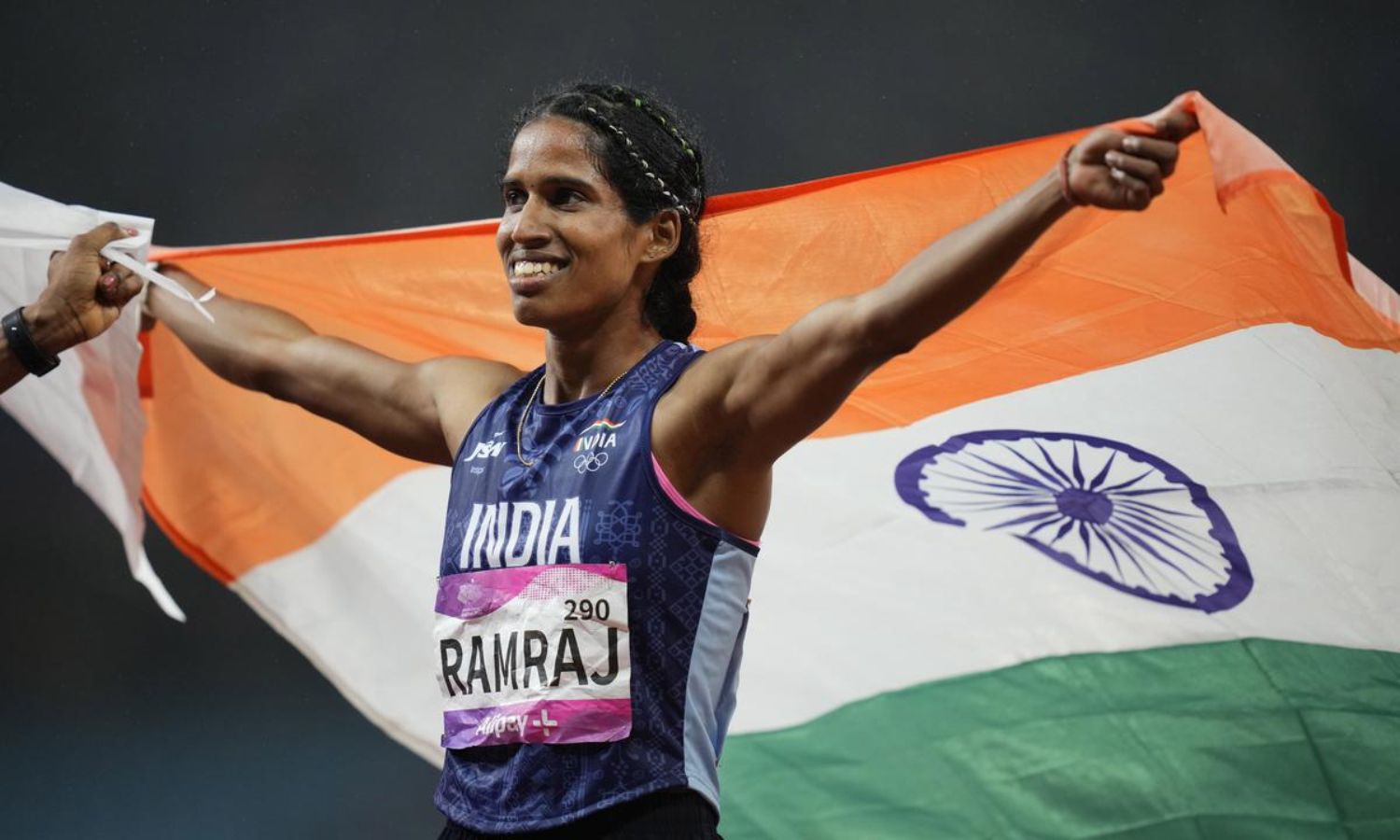 Vithya Ramraj in action at the 400m hurdles event- Blog, Updates, results