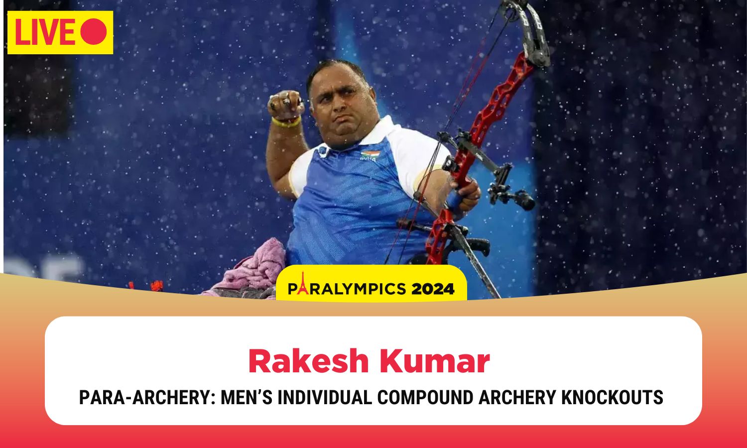 Rakesh Kumar in action in R16- Scores, Updates, Blog