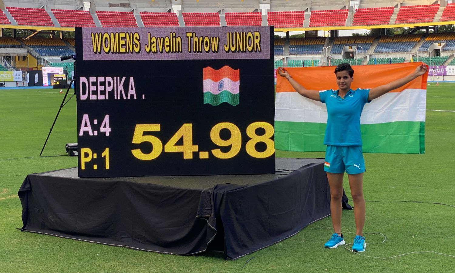 Indian Open U23 Athletics: Animesh Kujur wins 100m gold, Dev Meena wins pole vault