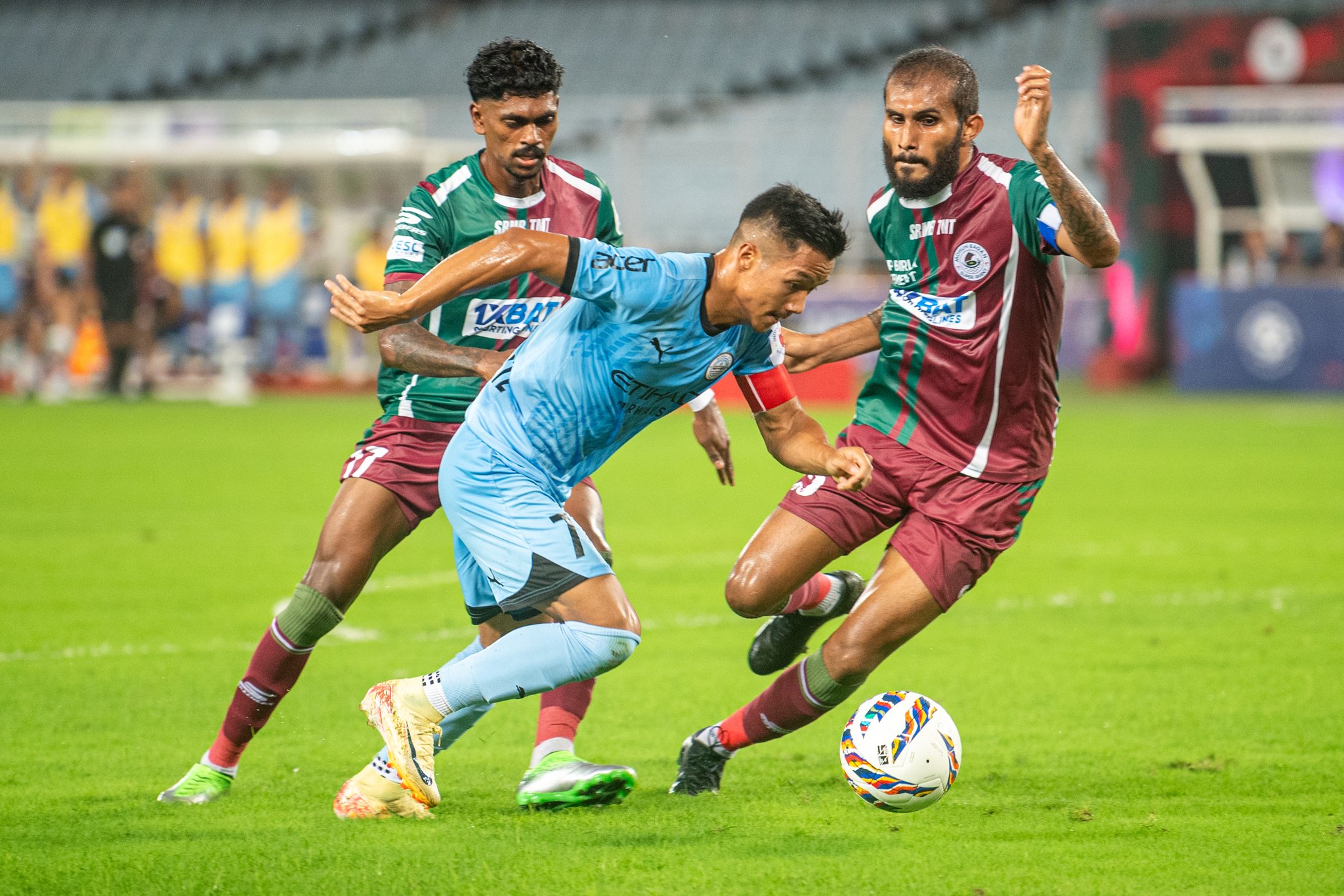 The battle of attrition that panned out in the Mohun Bagan-Mumbai City fixture