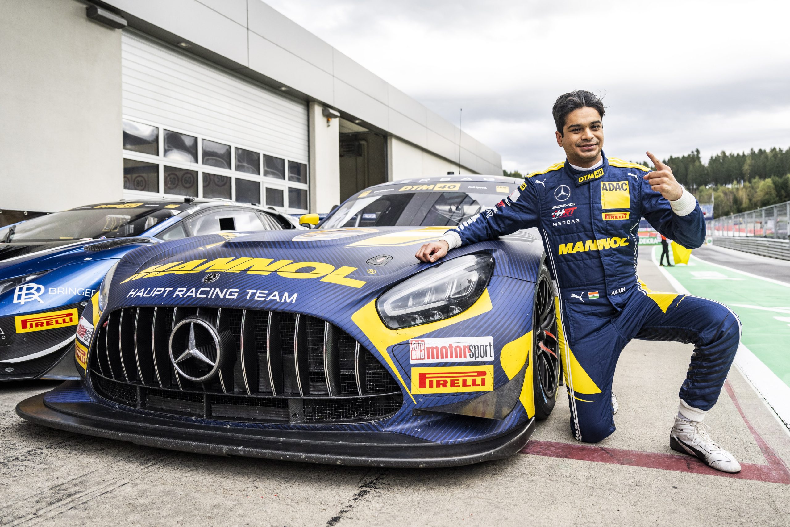 Arjun Maini becomes the first Indian to get a DTM pole position