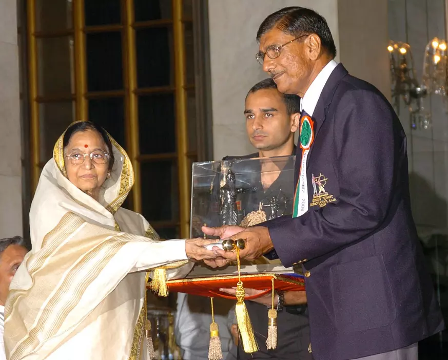 R.D Singh was conferred the Dronacharya Award in 2007. 