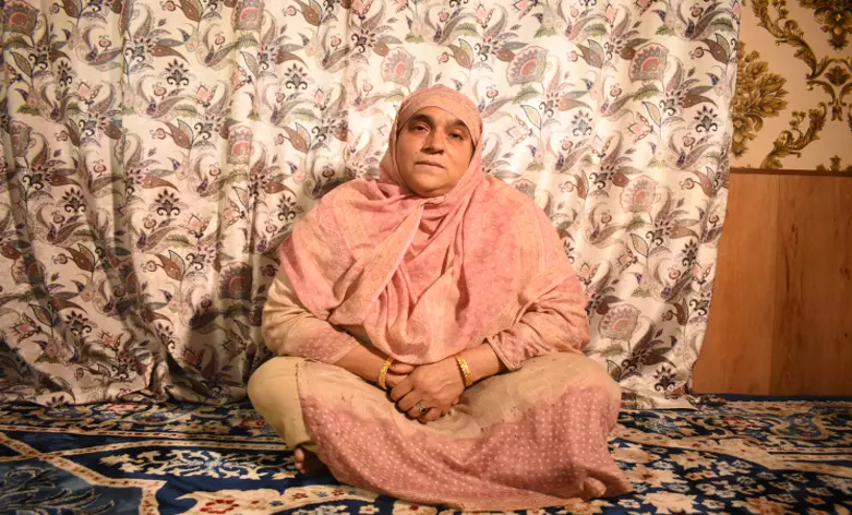 “As his mother, I supported him wholeheartedly and prayed to God that he wouldn’t stray from the right path,” said Zareefa Begum. (Photo Credit: Danish Showkat)