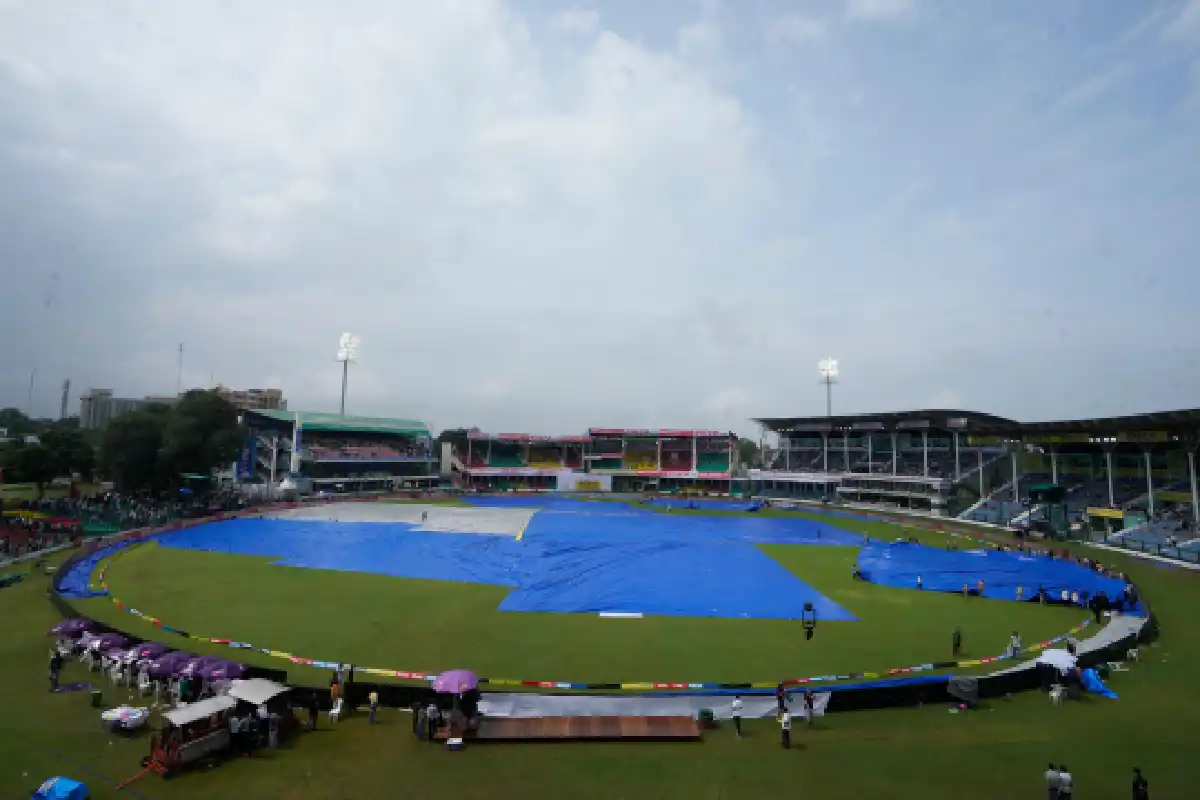 Rain plays spoilsport again, start delayed