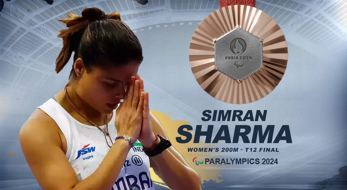 Simran Sharma bags bronze in women's 200m