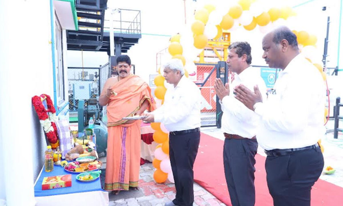 AG&P Pratham Devoted to Transforming Sri Sathya Sai into a Green District by inaugurating its exclusive CNG cum DCU station in Puttaparthi