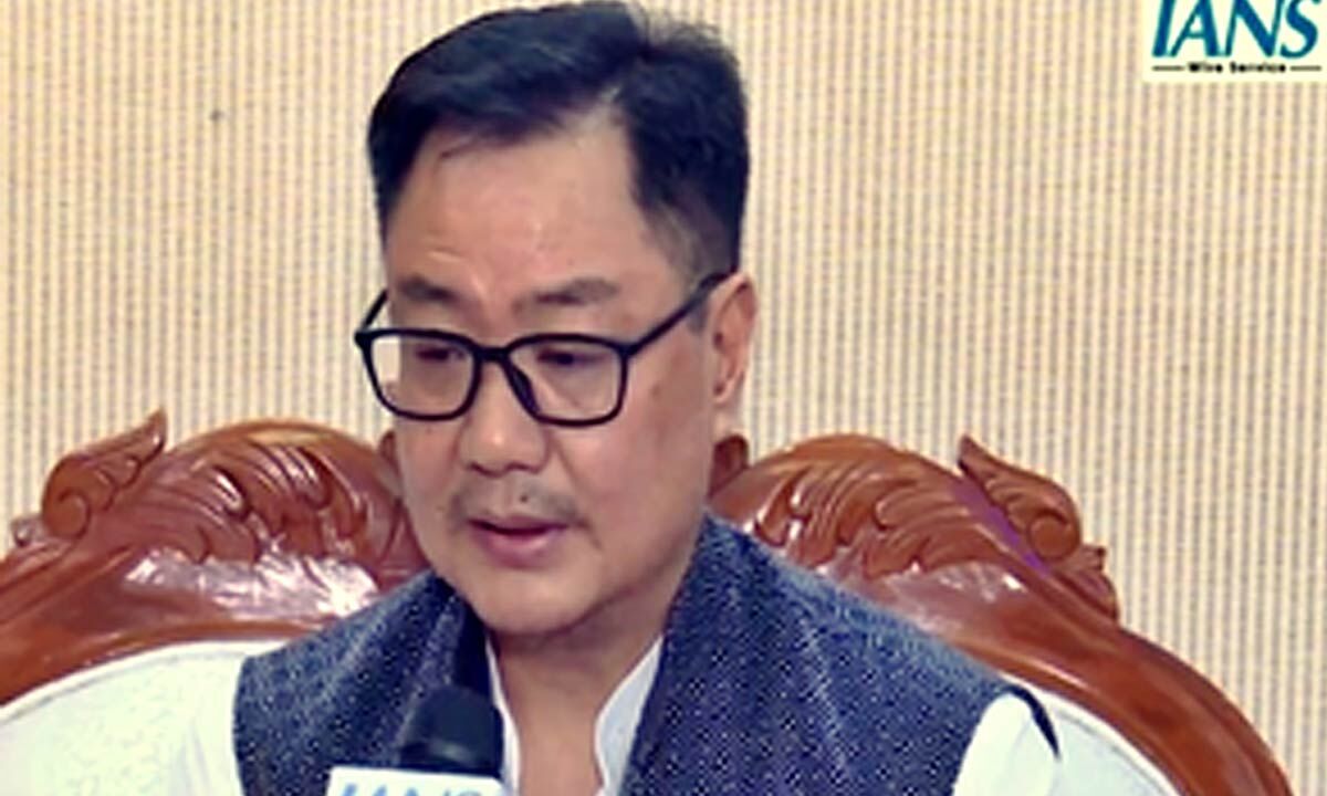 Rahul Gandhi has not improved, he's aligned with anti-national elements: Union Minister Rijiju