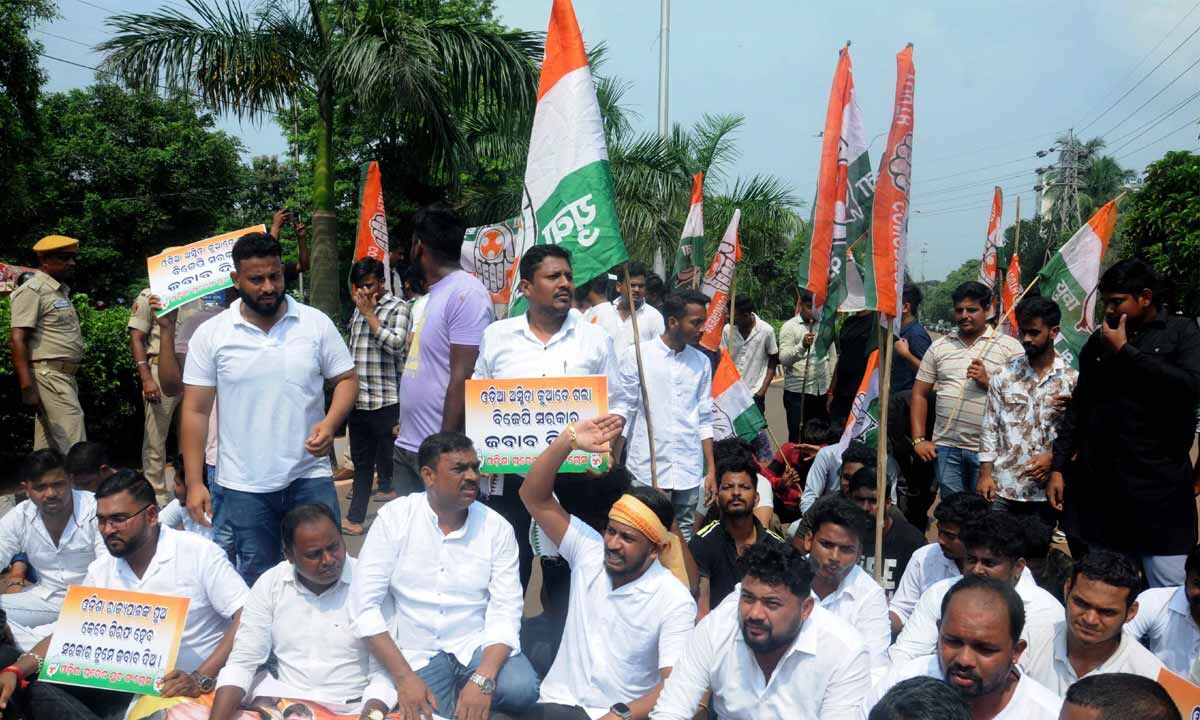 Cong protests over assault on official by Guv’s son