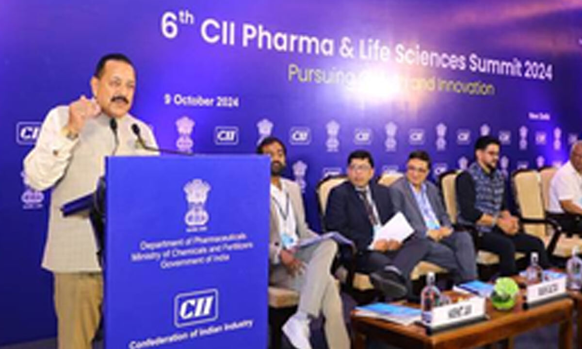 India to become global leader in biopharmaceuticals, bio-manufacturing by 2030: Jitendra Singh