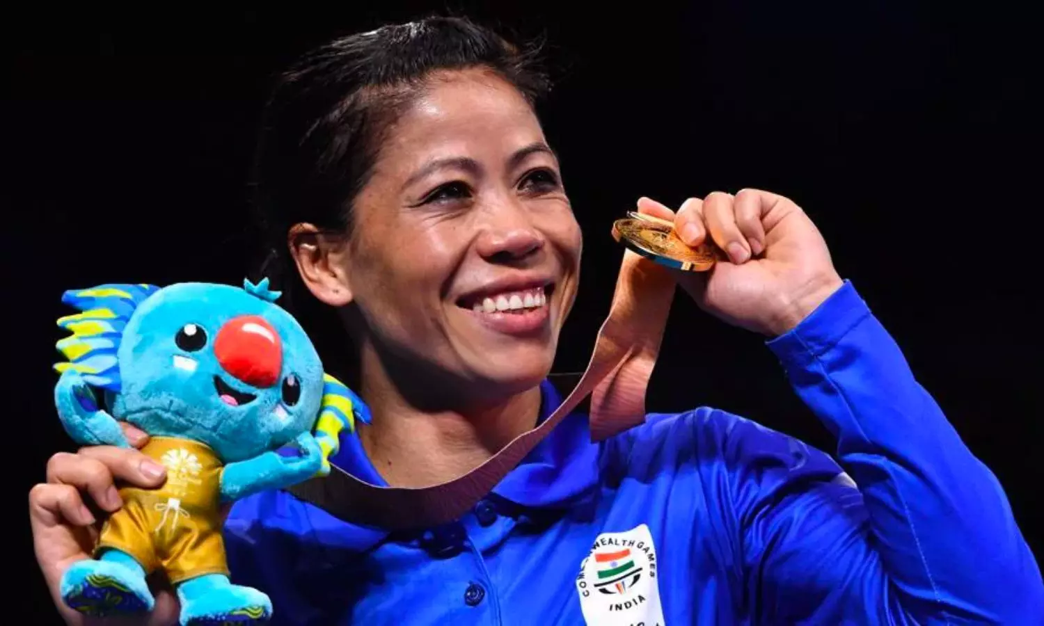 Mary Kom at the 2018 CWG