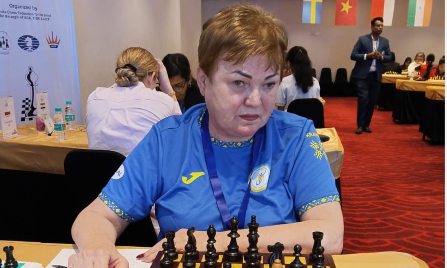 Zsiltzova Lubov leads after five rounds