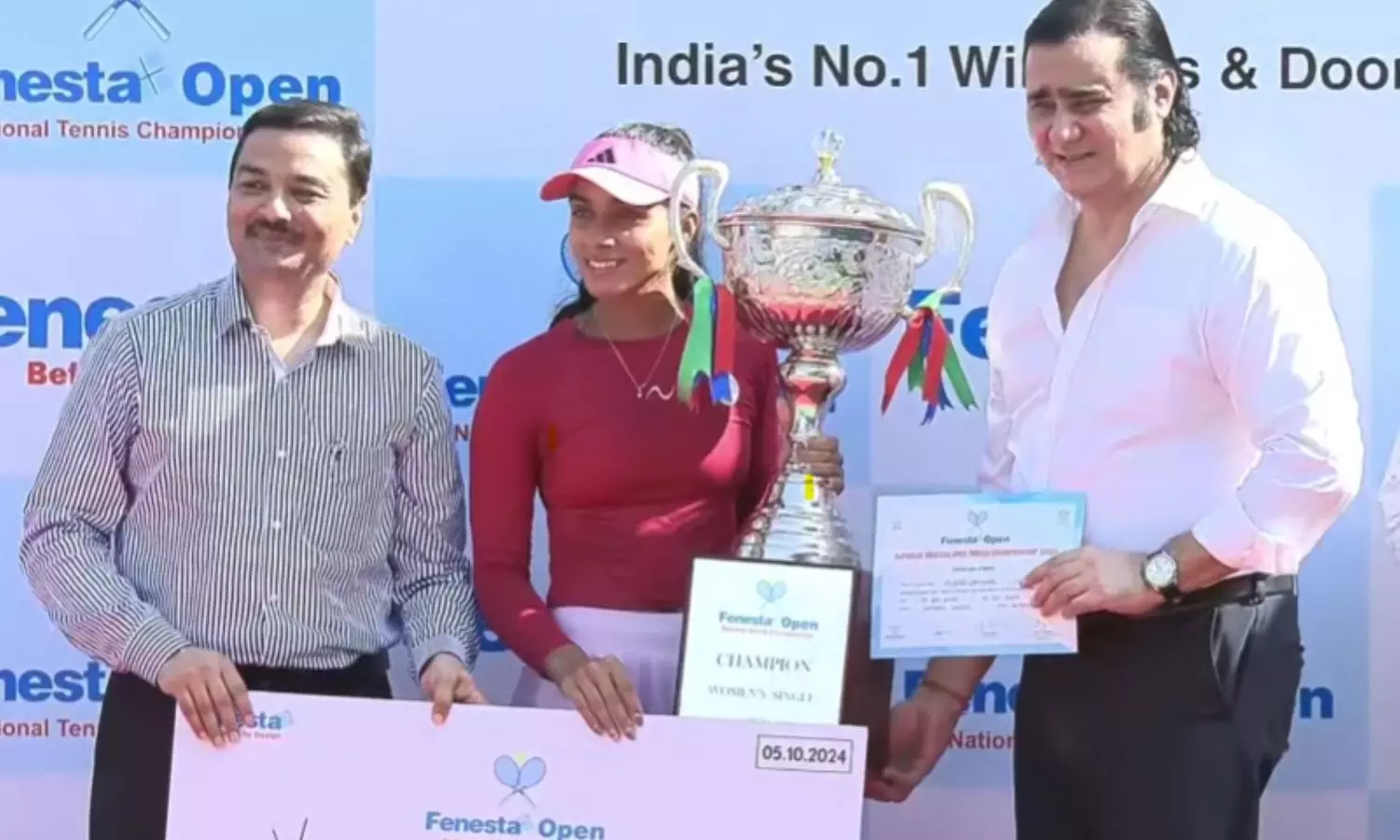 National Tennis Cships: Vaidehi Chaudhari wins her second national title